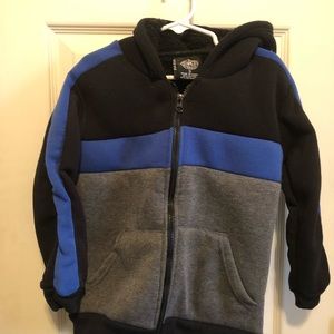 Hooded fleece jacket sz 5